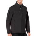 thumbnail image 1 of Free Country Men's Super Softshell Jacket in Jet Black, Small, 1 of 2