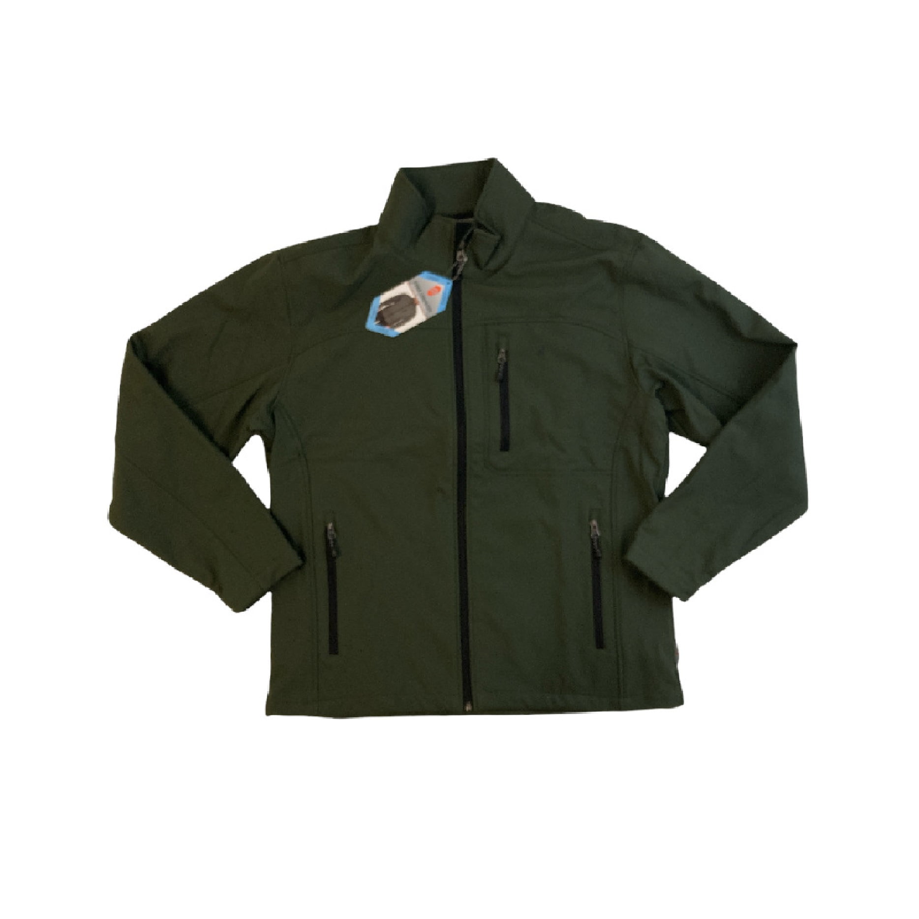 Free Country Men's Super Softshell Water Resistant Grid Fleece