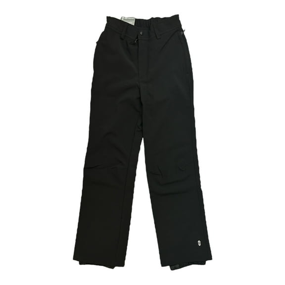 Free Country Men's Wind & Water Resistant Flex Softshell Ski Pant (Jet Black, S)