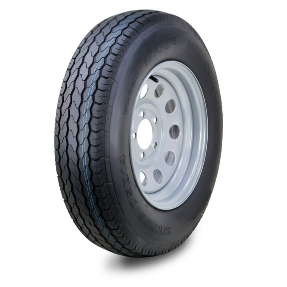 Free Country Trailer Tire Wheel Assembly ST205/75D14 6-Ply C 99L 5 Lug on 4.5" PCD Silver Mod Rim