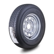 Free Country Wheel Assembly ST205/75R14 8-Ply D 105N 5 Lug on 4.5" PCD Silver Mod Rim Trailer Tire