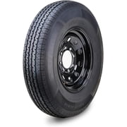 Free Country Trailer Tire Wheel Assembly ST225/90R16 14-Ply G 127L 8 Lug on 6.5 PCD Black Mod Rim