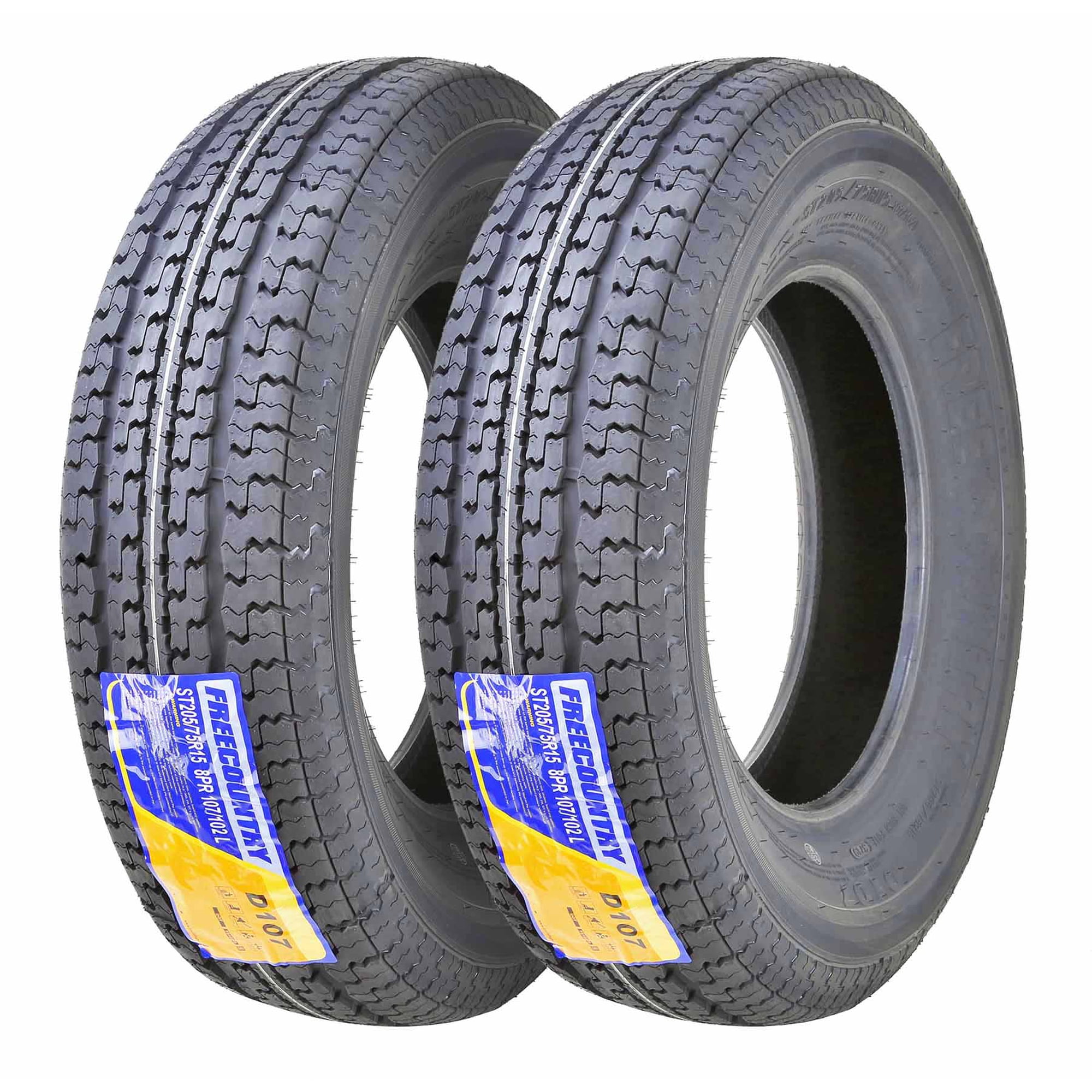Transeagle ST Radial II Trailer Tire ST205/75R15 111L LRE, 54 OFF