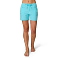 thumbnail image 1 of Free Country Women's 5" Bermuda Board Short Aqua XL, 1 of 2