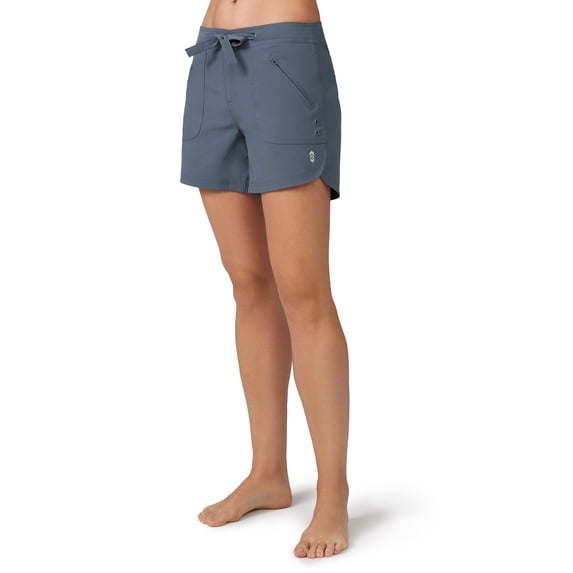 Free Country Women's 5" Bermuda Board Short Cloud Grey S
