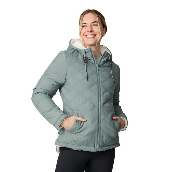 Free Country Women's Acadia Cloud Lite Reversible Jacket Cyprus M
