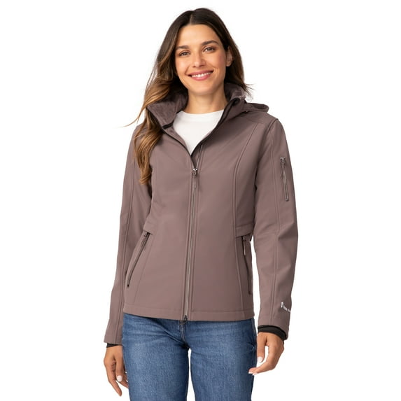 Free Country Women's Aeris II Super Softshell® Jacket Driftwood S