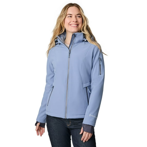 Free Country Women's Aeris II Super Softshell® Jacket Stonewash M