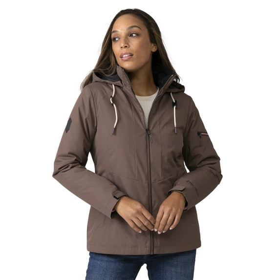 Free Country Women's Back of Bell 3-in-1 Systems Jacket Toffee XL