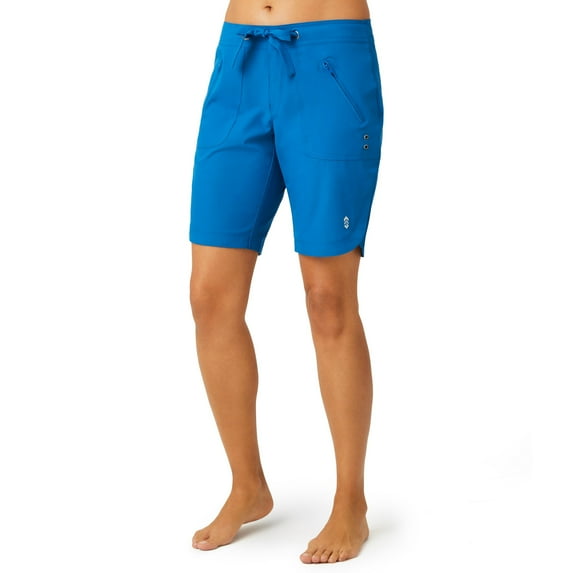 Free Country Women's Bermuda Board Short II Caribbean Blue M