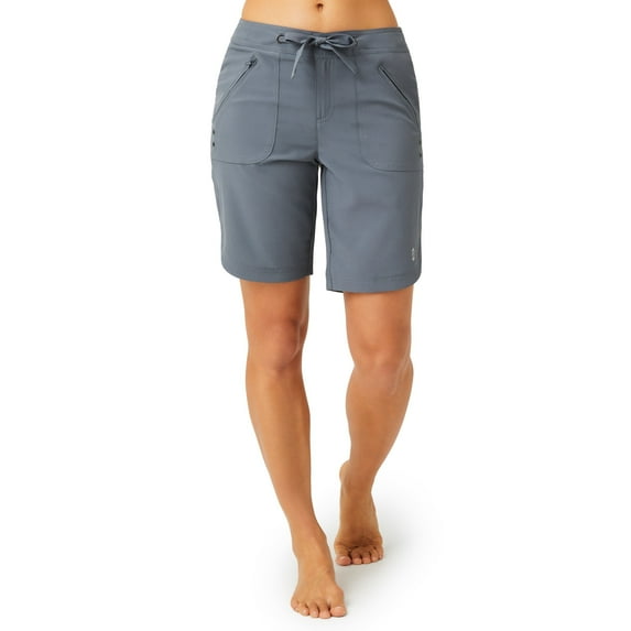 Free Country Women's Bermuda Board Short II Cloud Grey XL