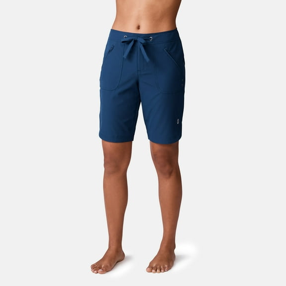 Free Country Women's Bermuda Board Short II Navy L