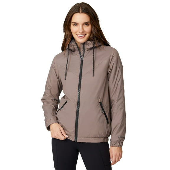 Free Country Women's Breezy Bomber Bomber Windshear Jacket Mocha M