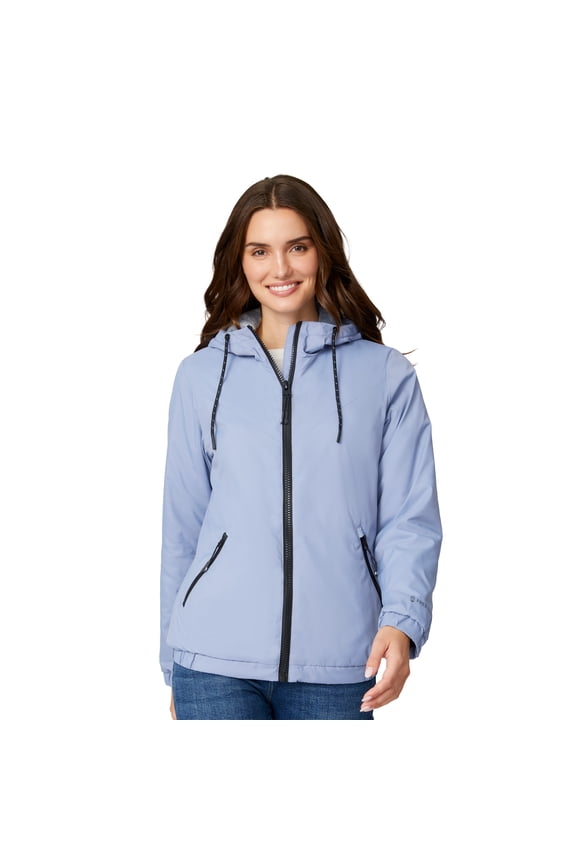 Women's Breezy Bomber Bomber Windshear Jacket Stonewash M