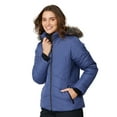 thumbnail image 1 of Free Country Women's Brisk II Parka Jacket Indigo M, 1 of 8