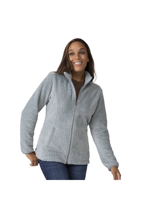 Women's Cable Braided Butter Pile® Jacket Willow XS