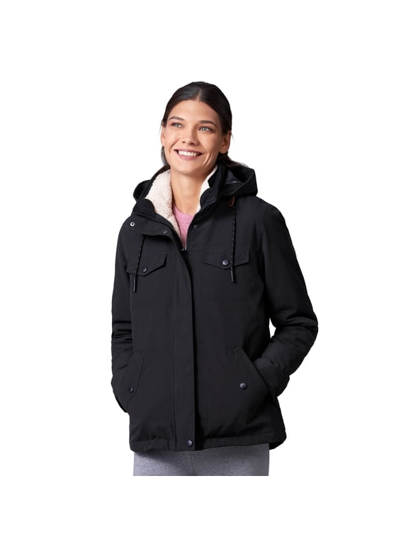 Women's Cascade Canvas 3-in-1 Systems Jacket Black L