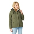 thumbnail image 1 of Free Country Women's Cascade Canvas 3-in-1 Systems Jacket Olive Vine L, 1 of 7