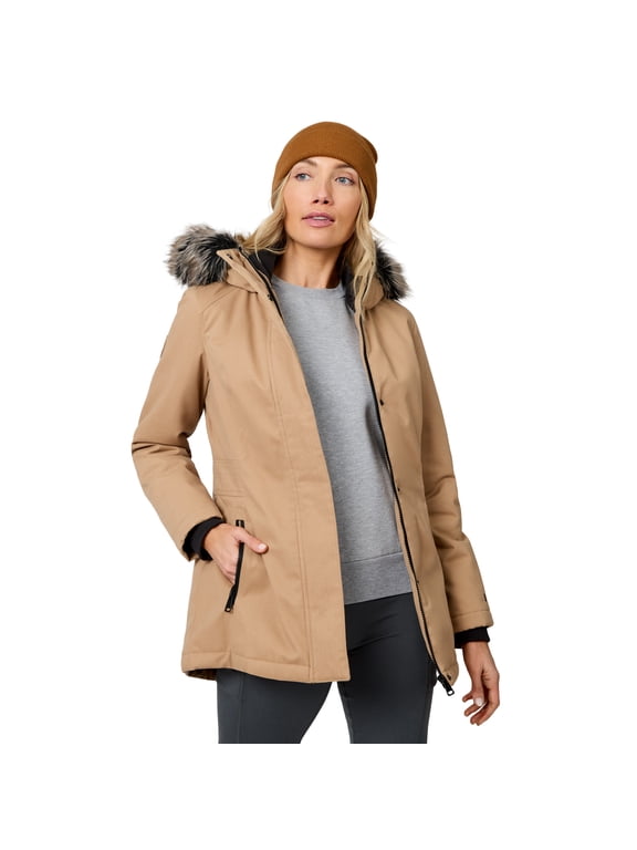 Women's Cascade Canvas Vanguard Parka Jacket Sahara XL