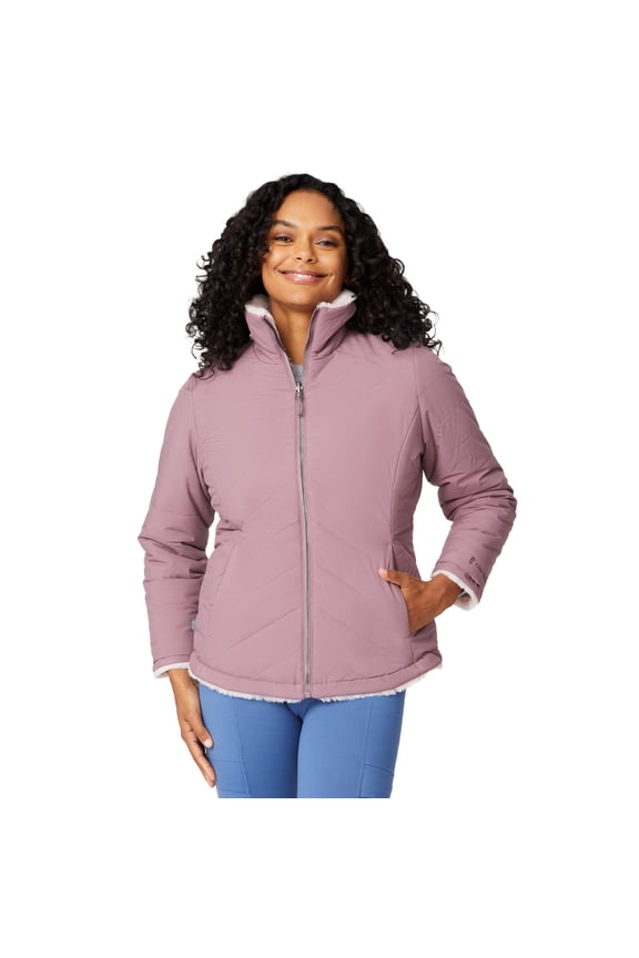 Women's Cirrus Quilted Reversible Jacket Vervain L