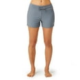 thumbnail image 1 of Free Country Women's Drawstring Swim Short Cloud Grey XS, 1 of 3