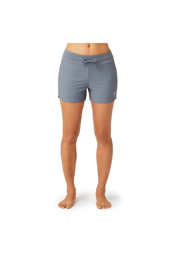 Women's Drawstring Swim Short Cloud Grey XS