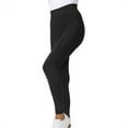 thumbnail image 1 of Free Country Women's Faux Fur Lined Legging Black L/XL, 1 of 7