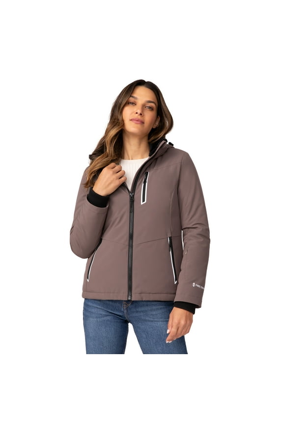 Women's FreeCycle® Thermo Super Softshell® II Jacket Driftwood XL