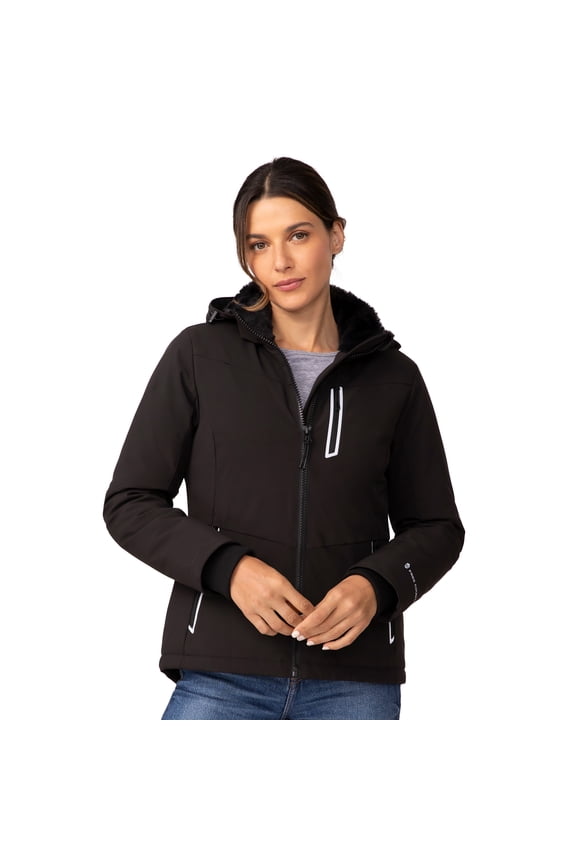 Women's FreeCycle® Thermo Super Softshell® II Jacket Jet Black M