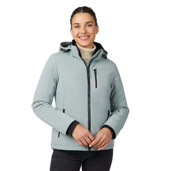 Free Country Women's FreeCycle® Thermo Super Softshell® II Jacket Willow XS