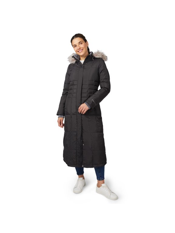 Women's Full Length Splendor Down Jacket Black M