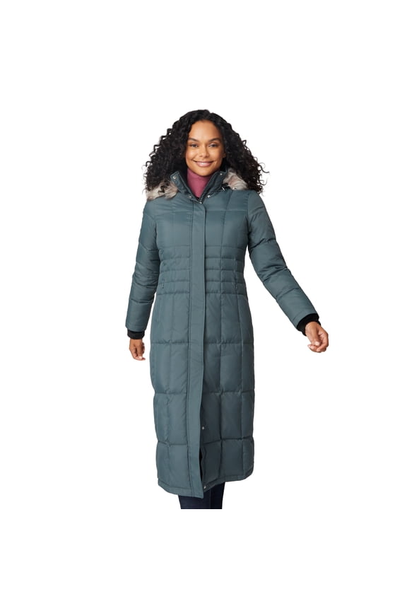 Women's Full Length Splendor Down Jacket Loden M