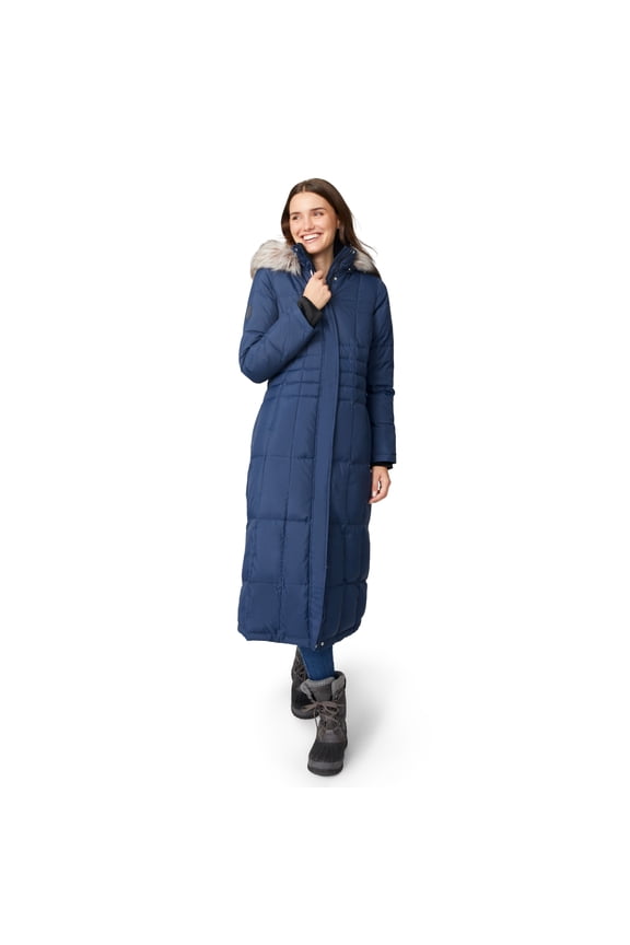 Women's Full Length Splendor Down Jacket Midnight L