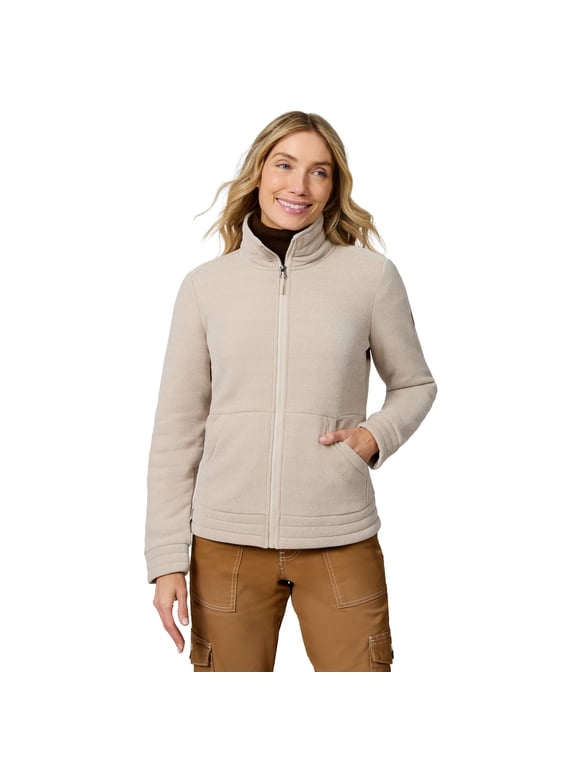 Women's Luxe Pile Jacket Bisque XL