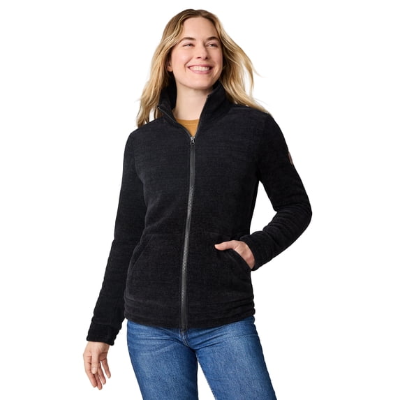 Free Country Women's Luxe Pile Jacket Black L