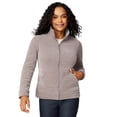 thumbnail image 1 of Free Country Women's Luxe Pile Jacket Mocha M, 1 of 7