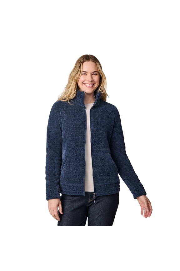 Women's Luxe Pile Jacket Navy S