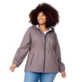 thumbnail image 1 of Free Country Women's Plus Size X2O Anorak Rain Jacket Driftwood 2X, 1 of 5