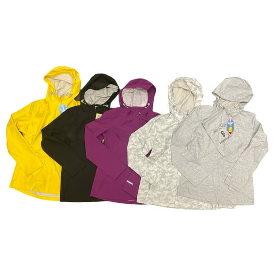 Free Country Women's Roam X20 Lightweight Waterproof Rain Jacket (Yellow, S)