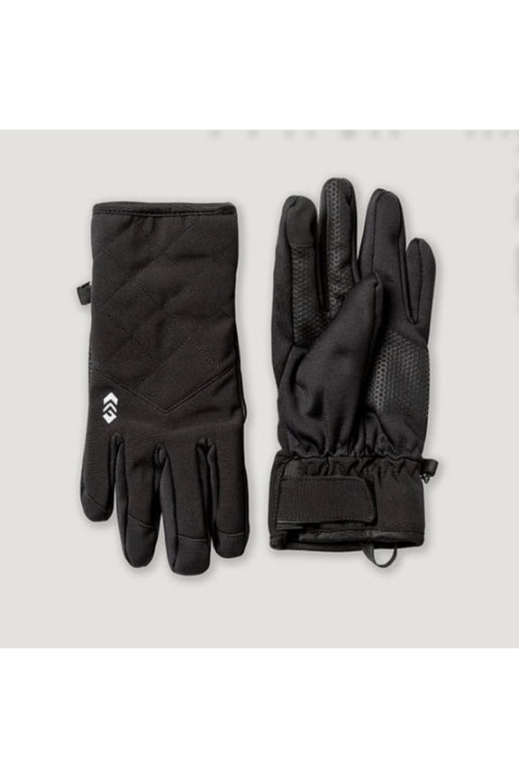 Women's Softshell Gloves - Black XS/S