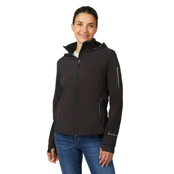 Free Country Women's StormTech Super Softshell® Jacket Black L