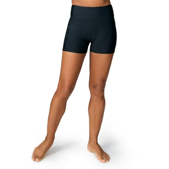 Free Country Women's Swim Biker Short Black M