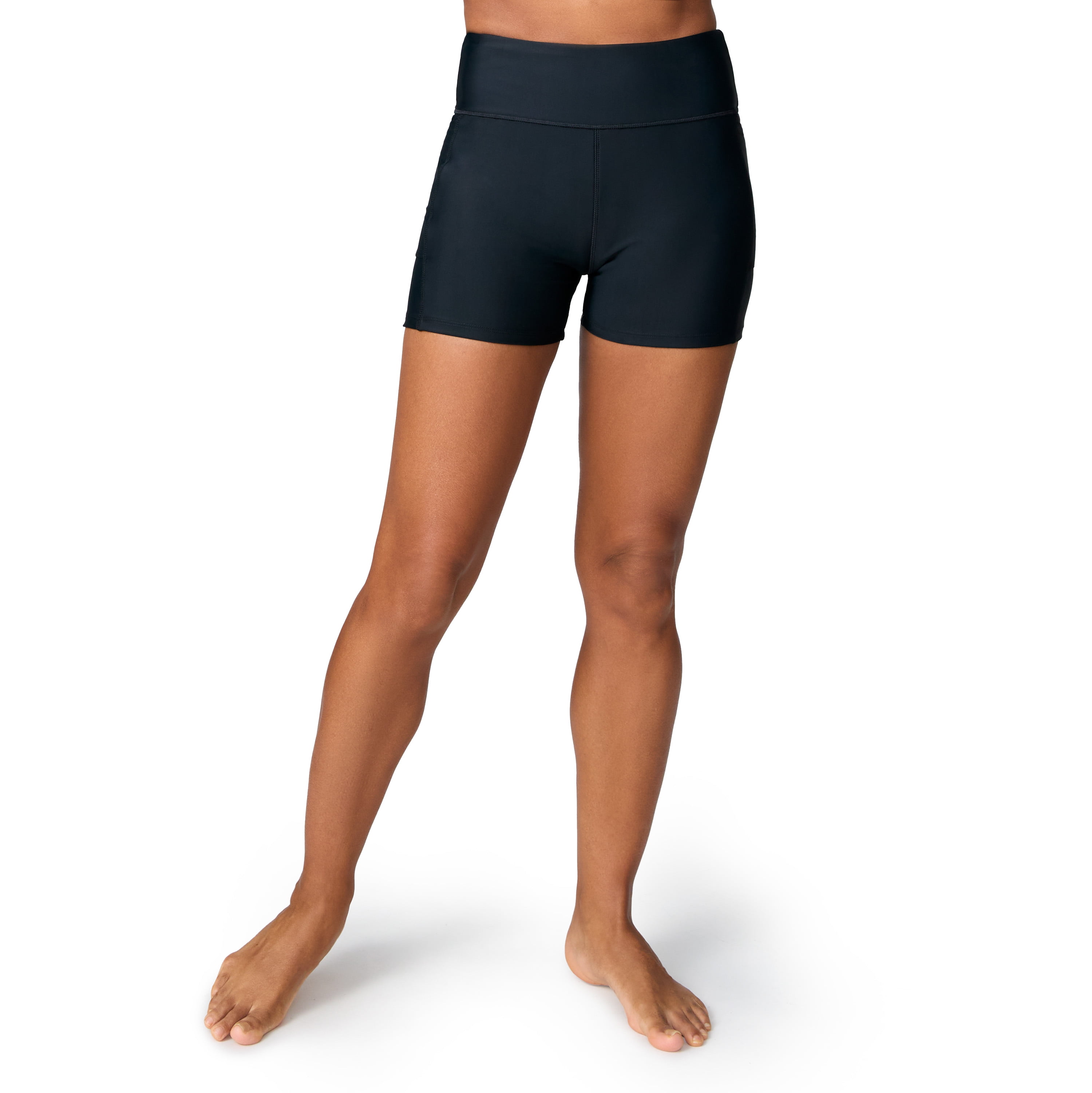 Free Country Women's Swim Biker Short Black XS