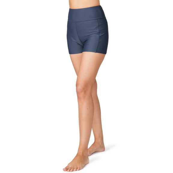 Free Country Women's Swim Biker Short Shadow M