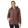thumbnail image 1 of Free Country Women's Switch It Up Cloud Lite Reversible Jacket Hickory L, 1 of 9