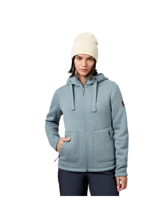 Women's Textured Mountain Fleece Jacket Willow M