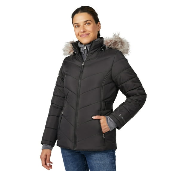 Free Country Women's Unstoppable II Poly Air Touch Jacket Black XL