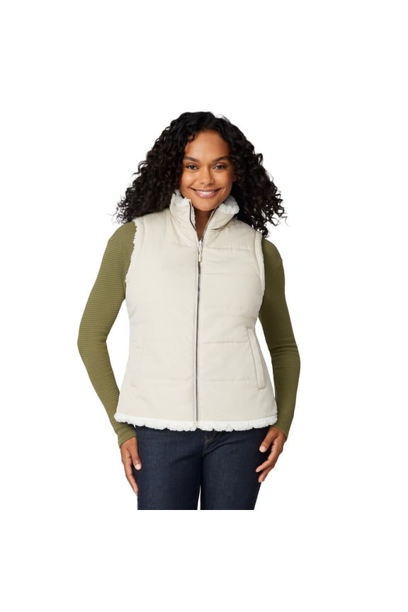 Women's Venture II Stratus Lite Reversible Vest Oat L