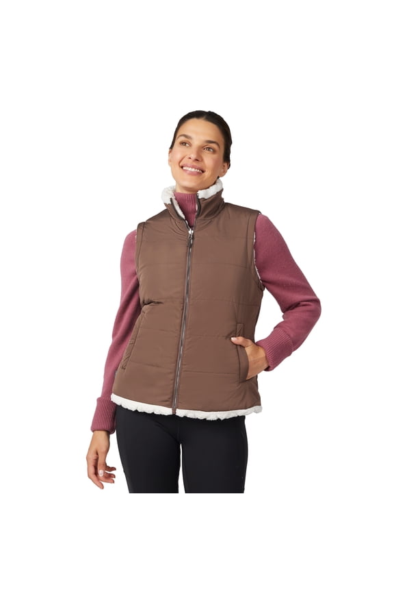 Women's Venture II Stratus Lite Reversible Vest Toffee M