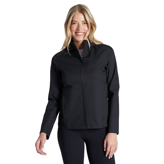Free Country Women's X2O Packable Rain Jacket Black S